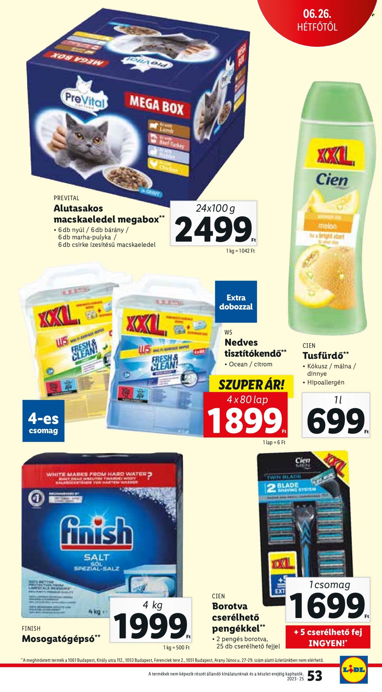 Lidl akciós újságok - 2023.06.22 - 2023.06.28. Oldal 53