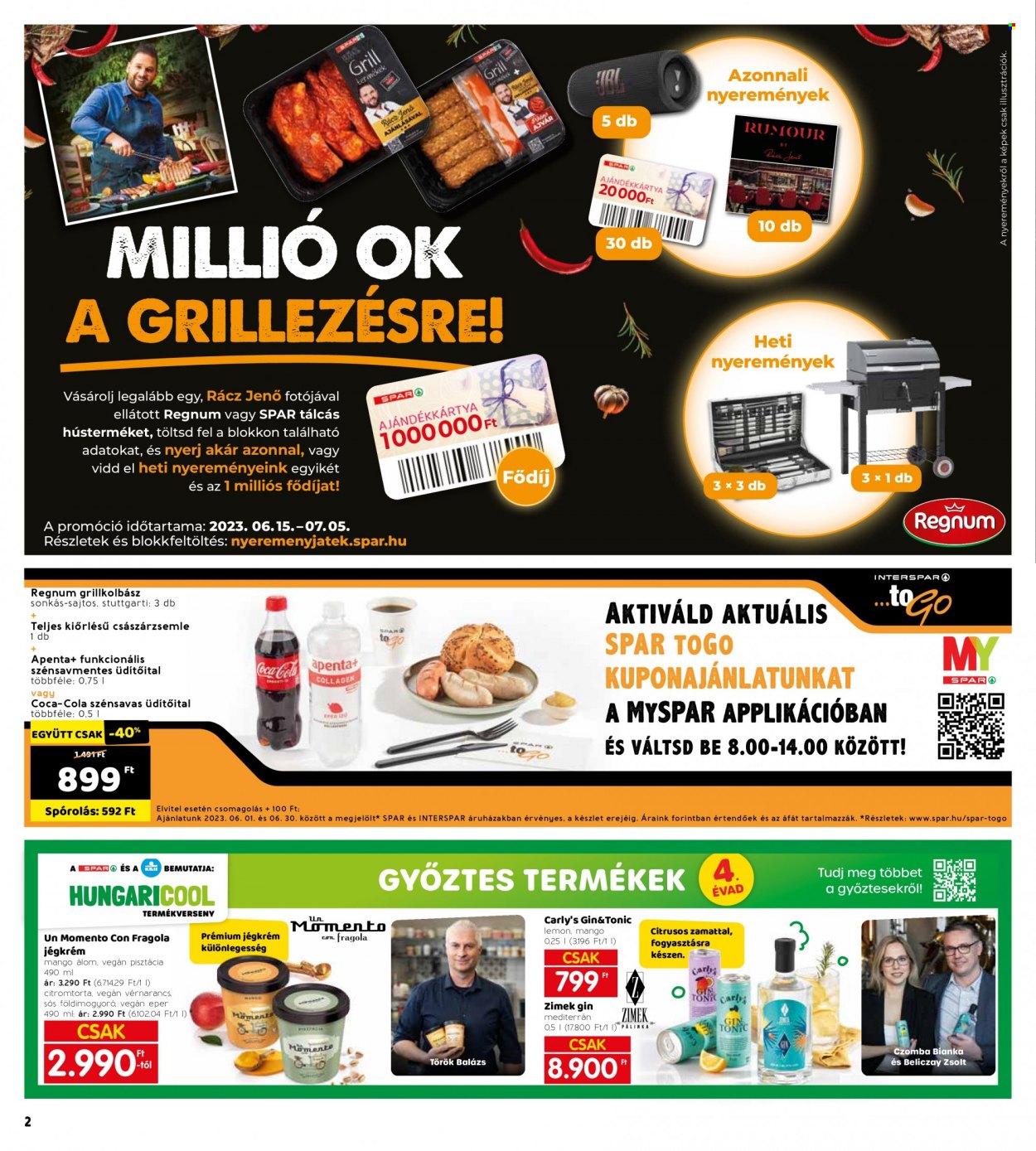 INTERSPAR akciós újságok - 2023.06.22 - 2023.06.28. Oldal 2