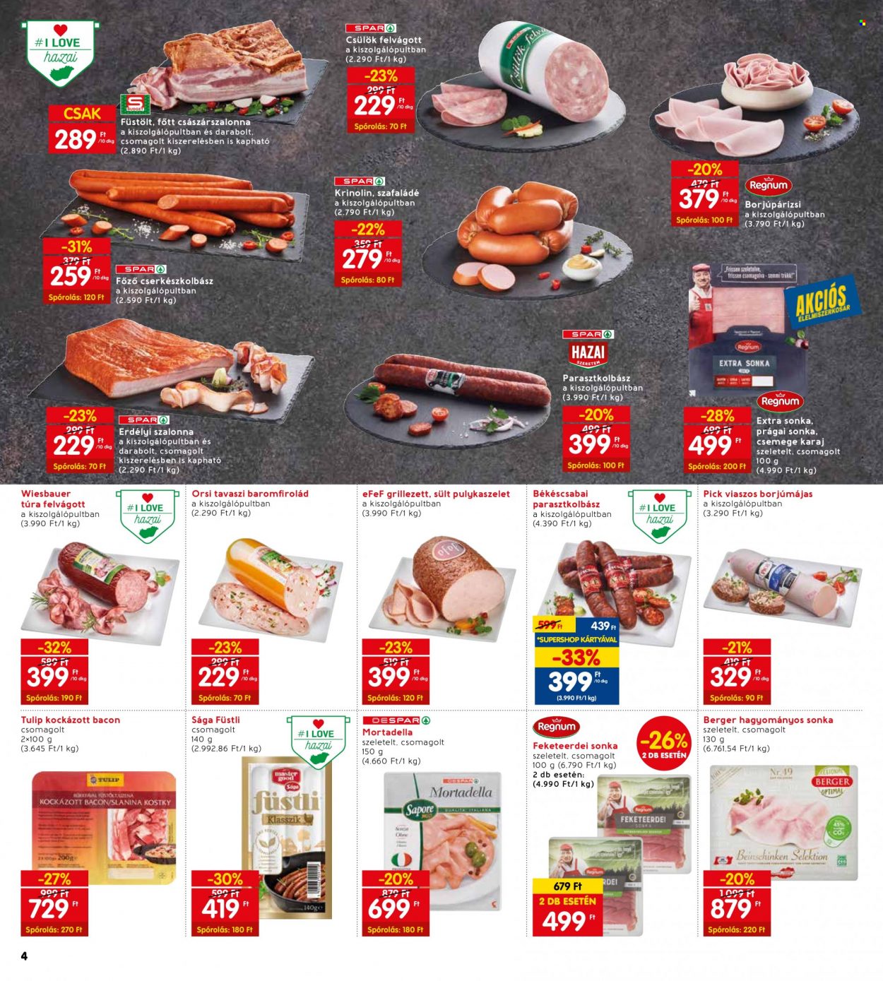 INTERSPAR akciós újságok - 2023.06.22 - 2023.06.28. Oldal 6