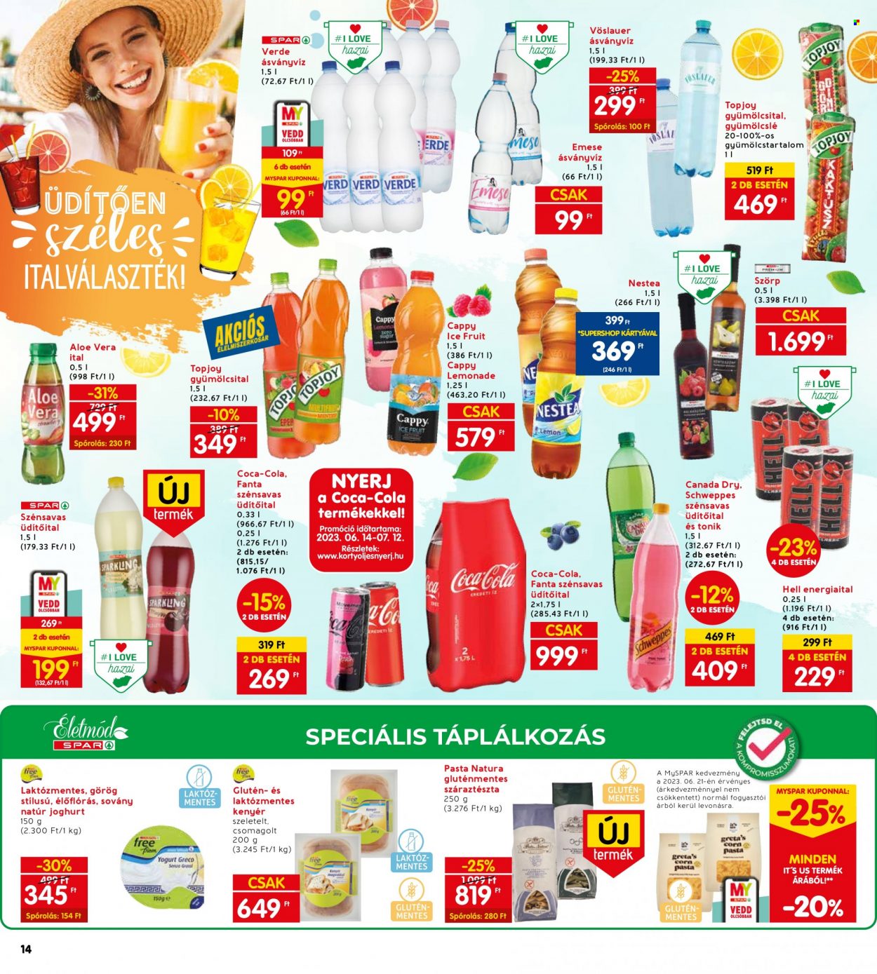 INTERSPAR akciós újságok - 2023.06.22 - 2023.06.28. Oldal 18