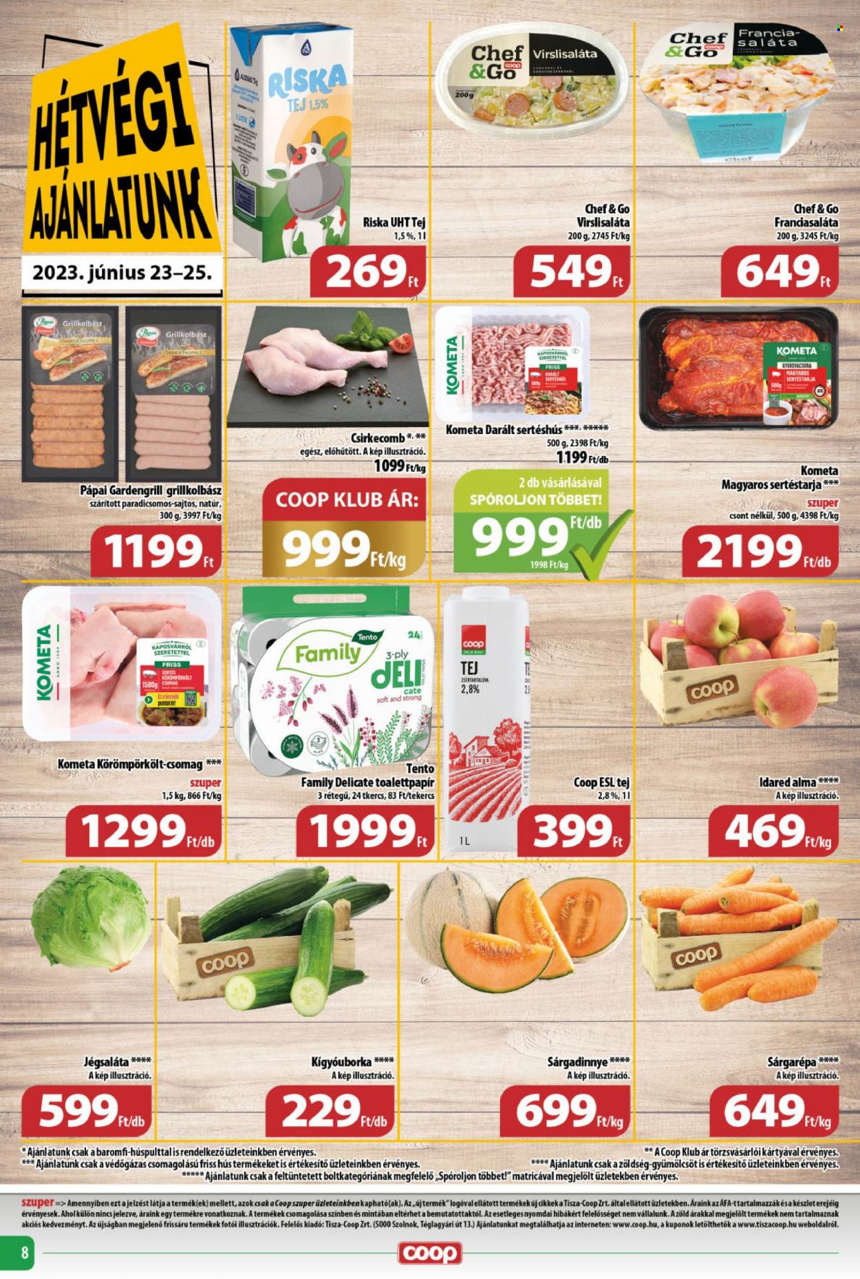 Coop akciós újságok - 2023.06.22 - 2023.06.28. Oldal 8