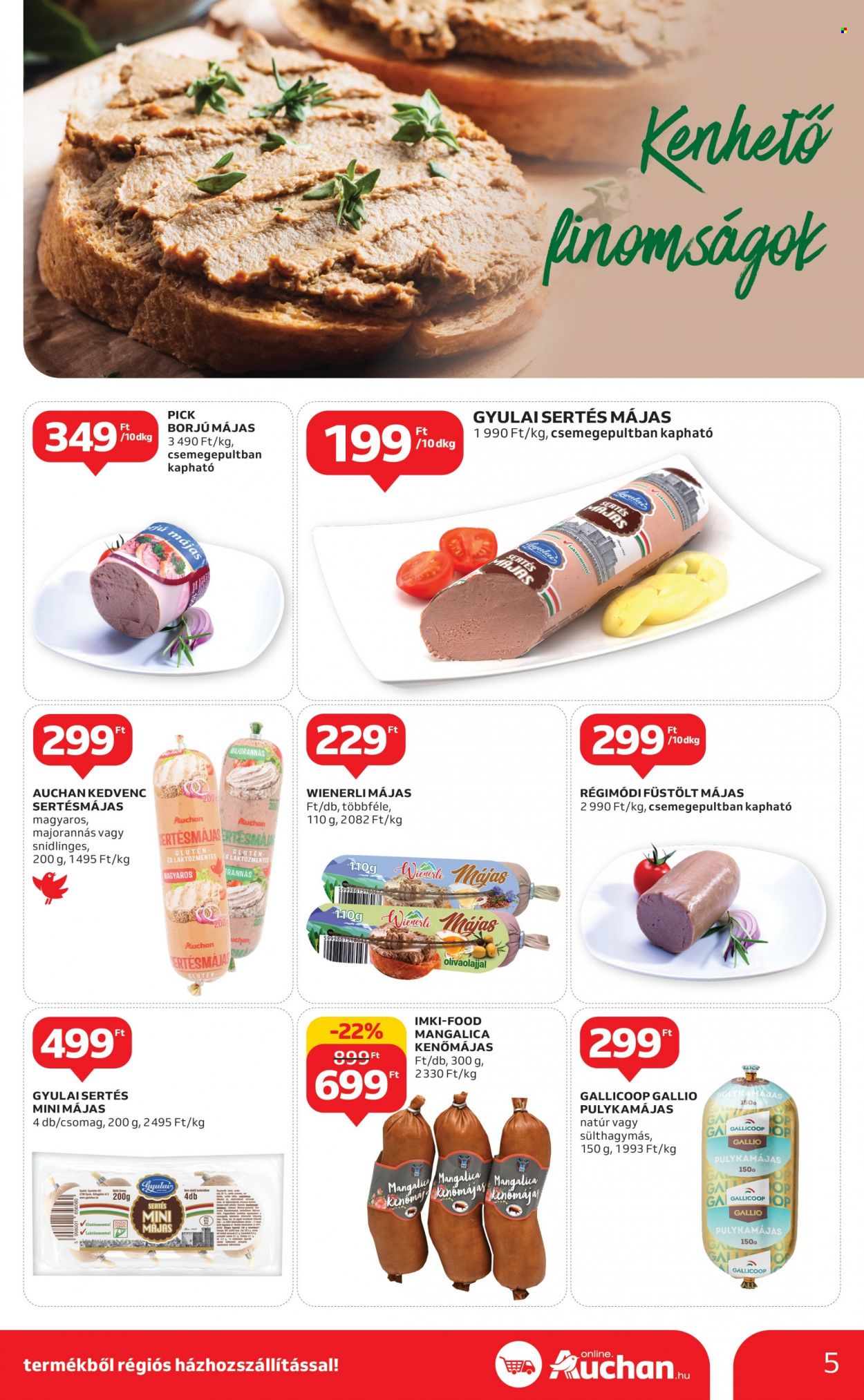 Auchan akciós újságok - 2023.06.22 - 2023.06.28. Oldal 5