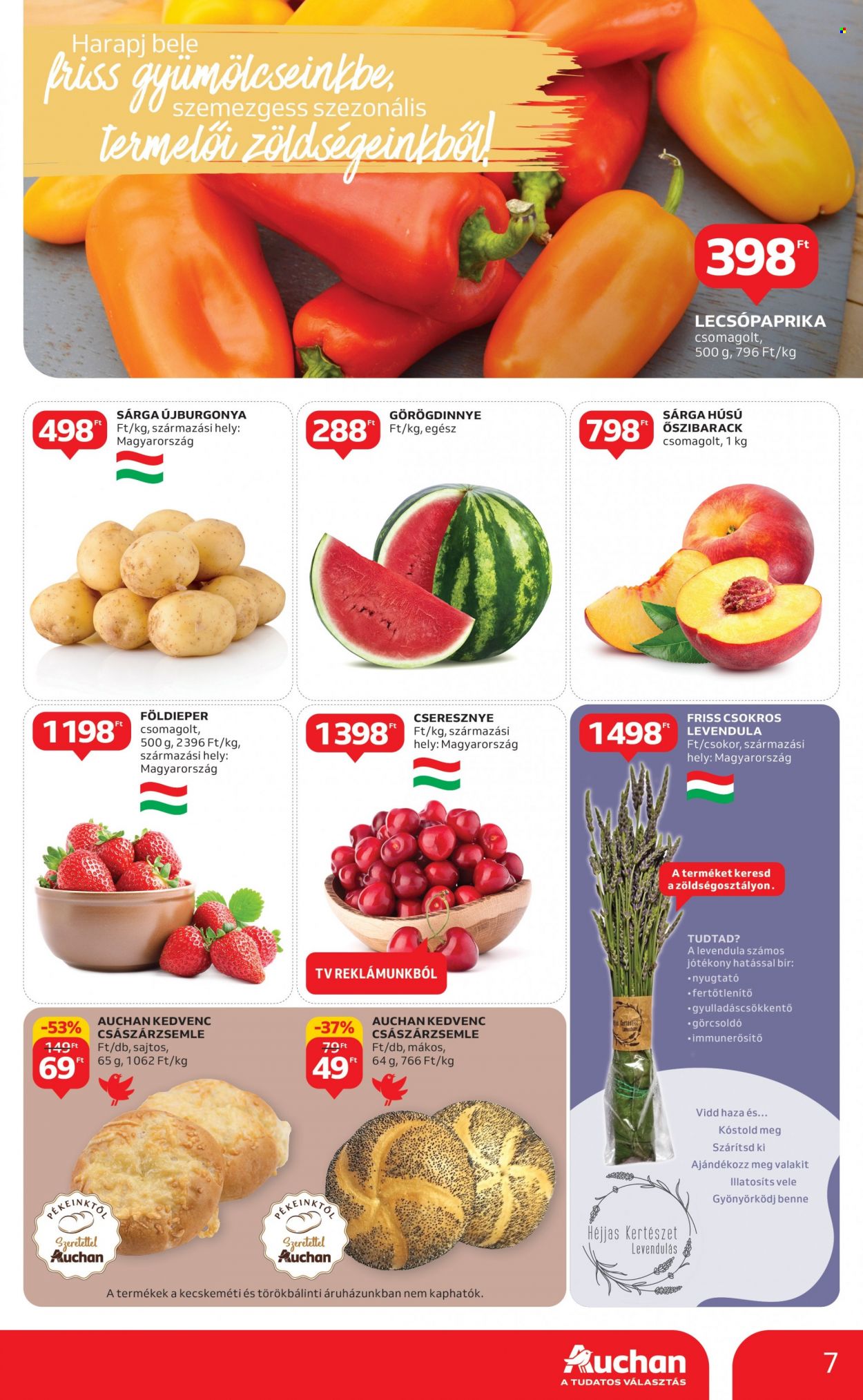 Auchan akciós újságok - 2023.06.22 - 2023.06.28. Oldal 7