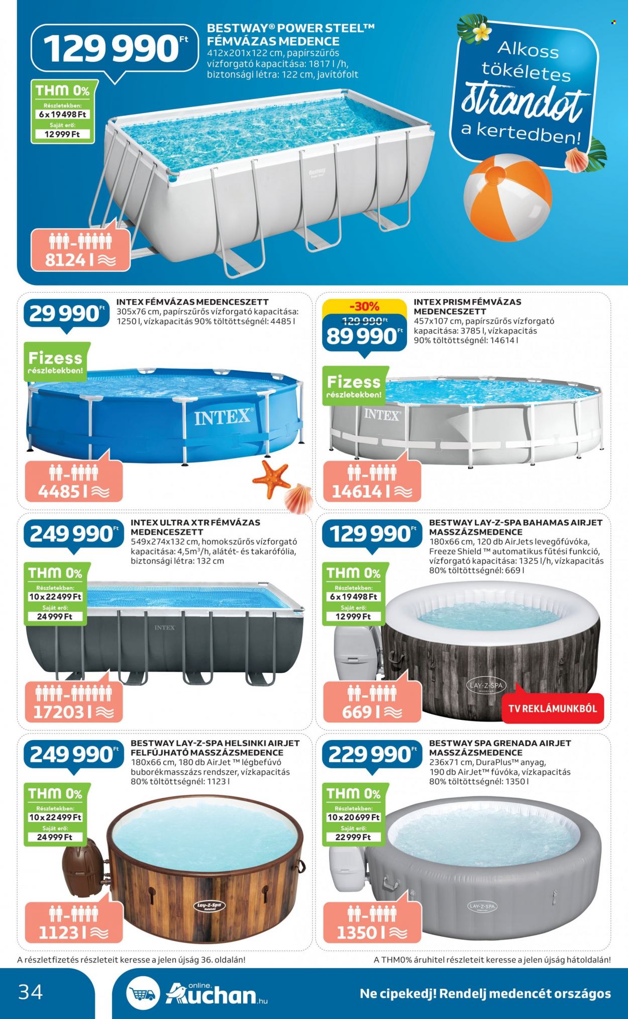 Auchan akciós újságok - 2023.06.22 - 2023.06.28. Oldal 34