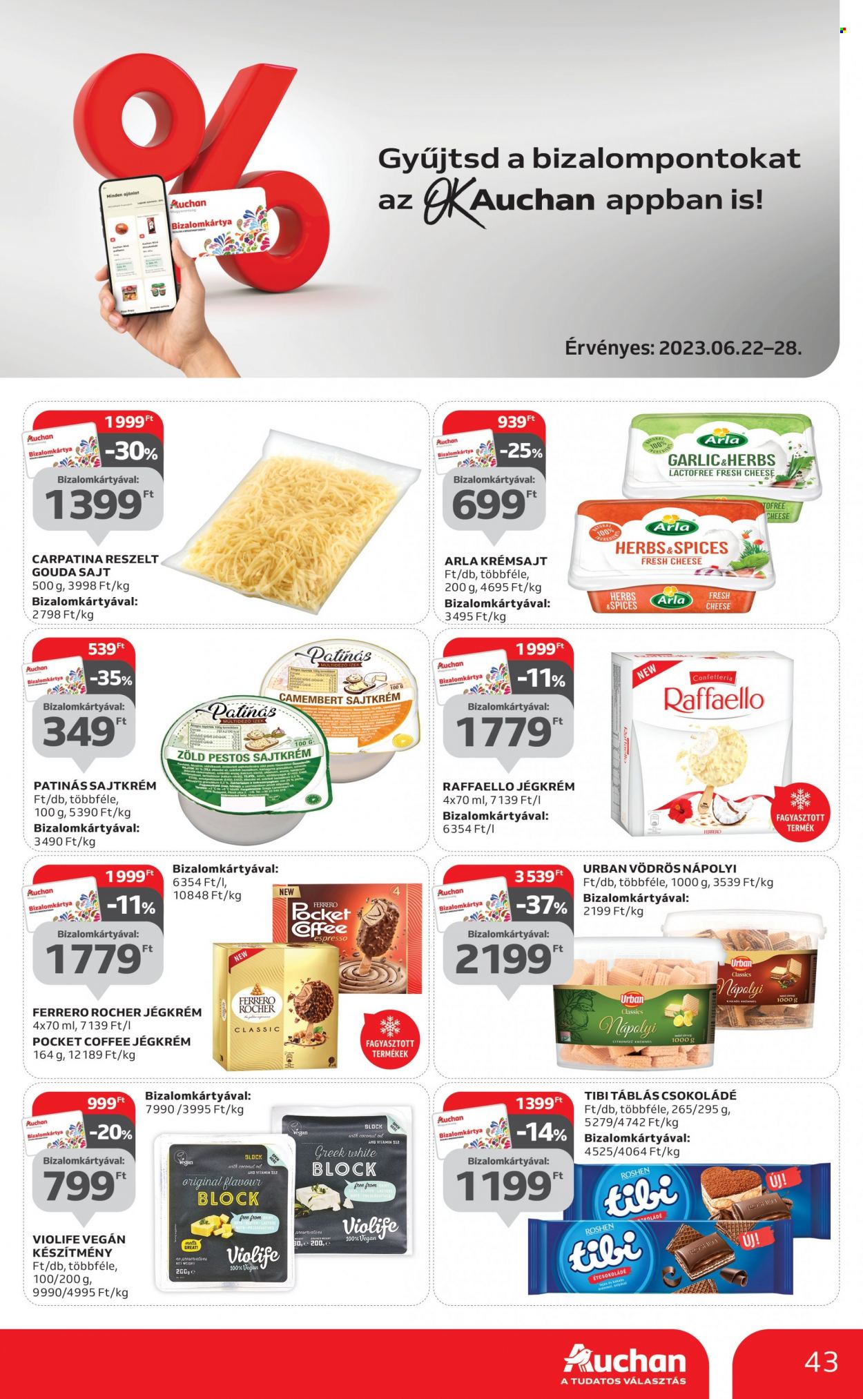 Auchan akciós újságok - 2023.06.22 - 2023.06.28. Oldal 43