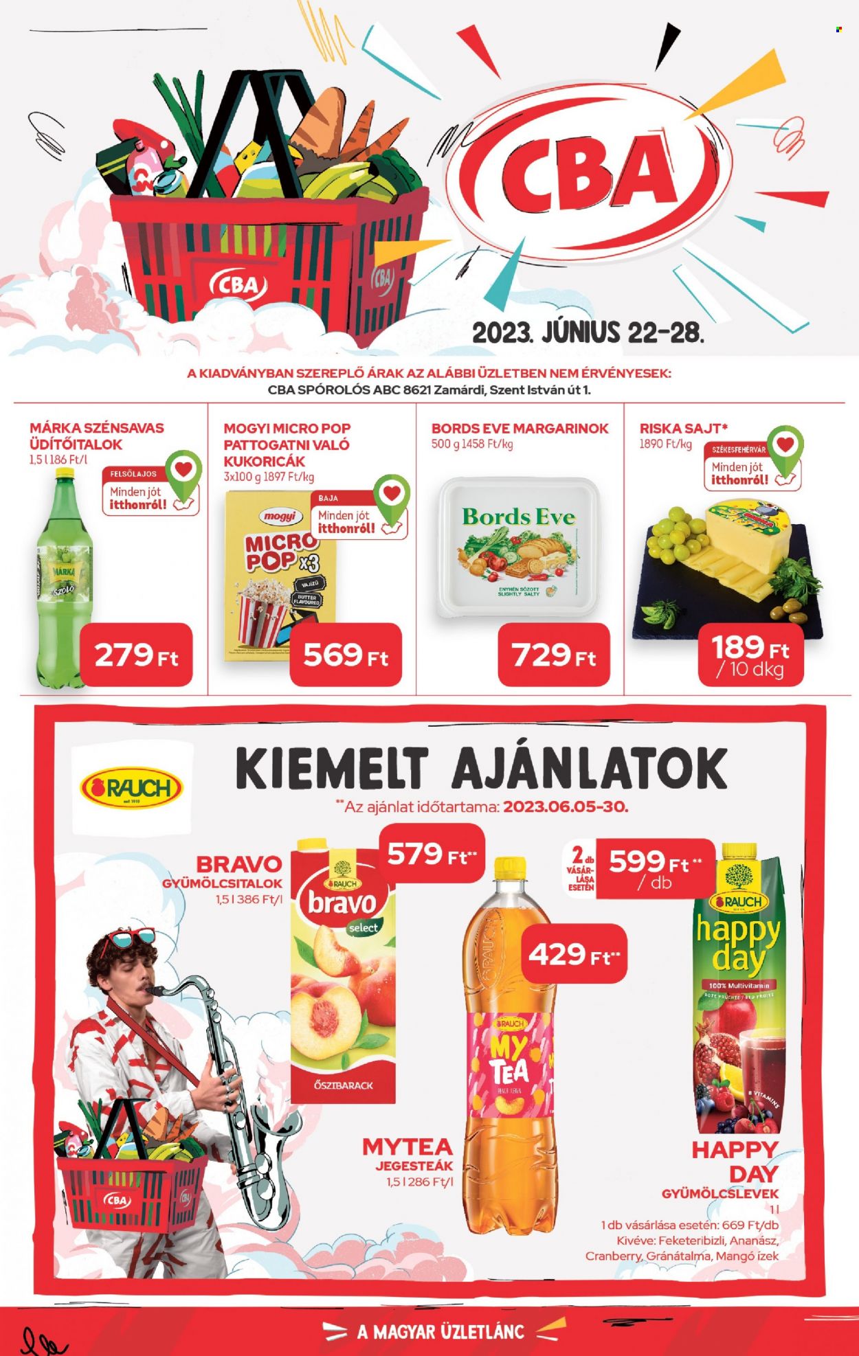 CBA akciós újságok - 2023.06.22 - 2023.06.28. Oldal 1