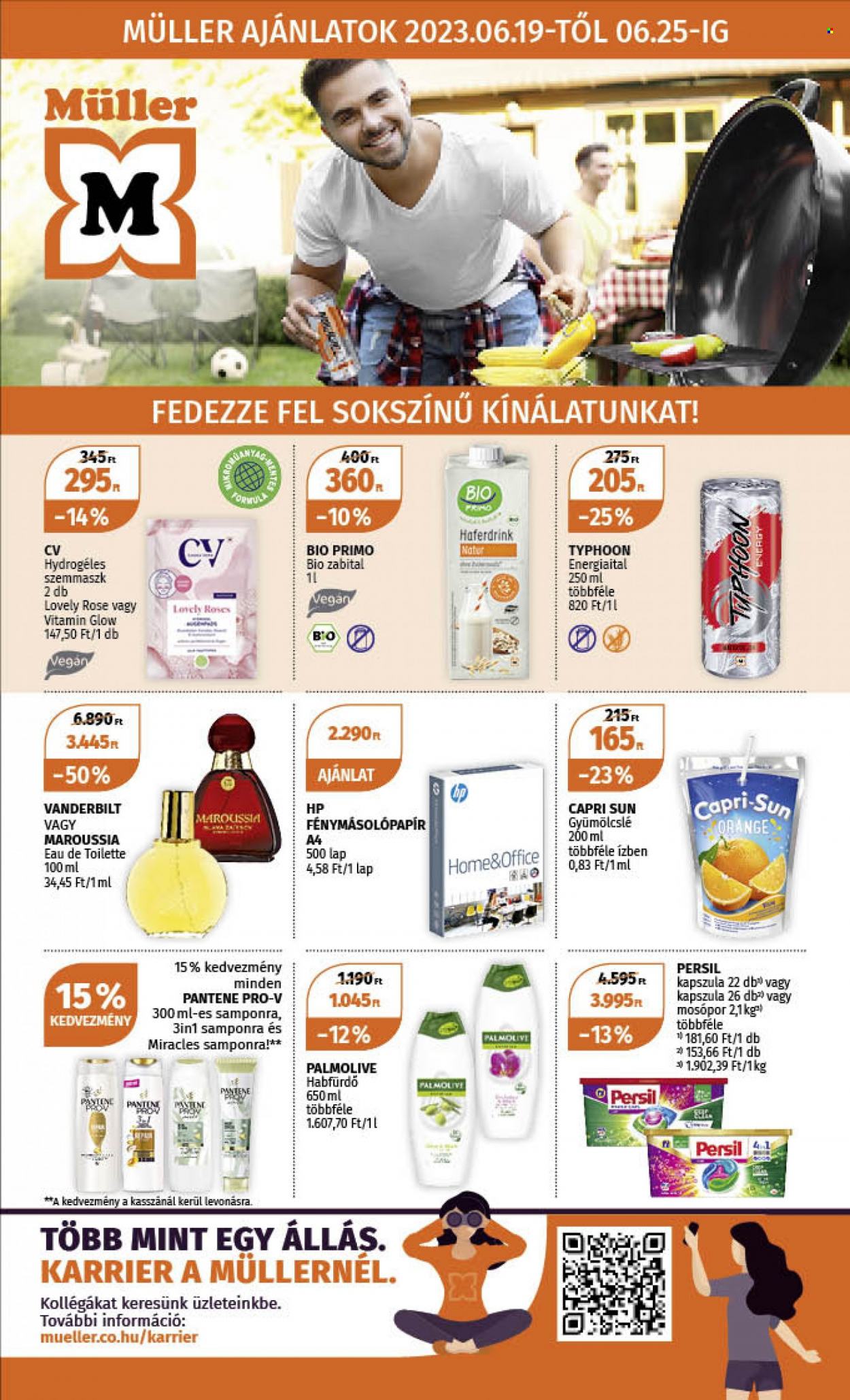 Müller akciós újságok - 2023.06.19 - 2023.06.25. Oldal 1
