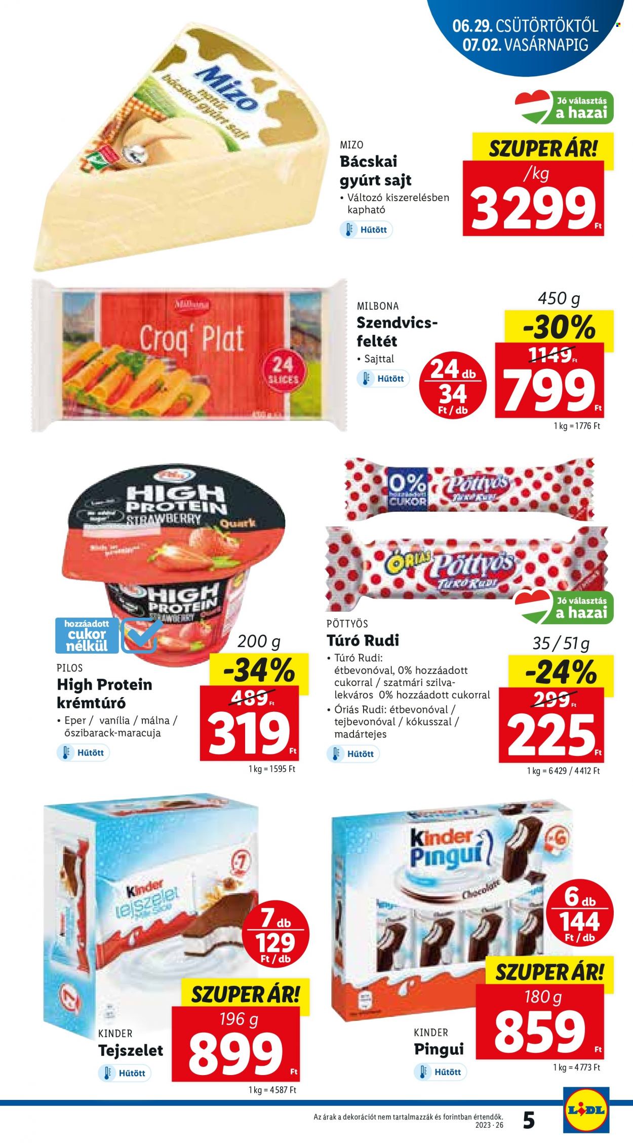 Lidl akciós újságok - 2023.06.29 - 2023.07.05. Oldal 5
