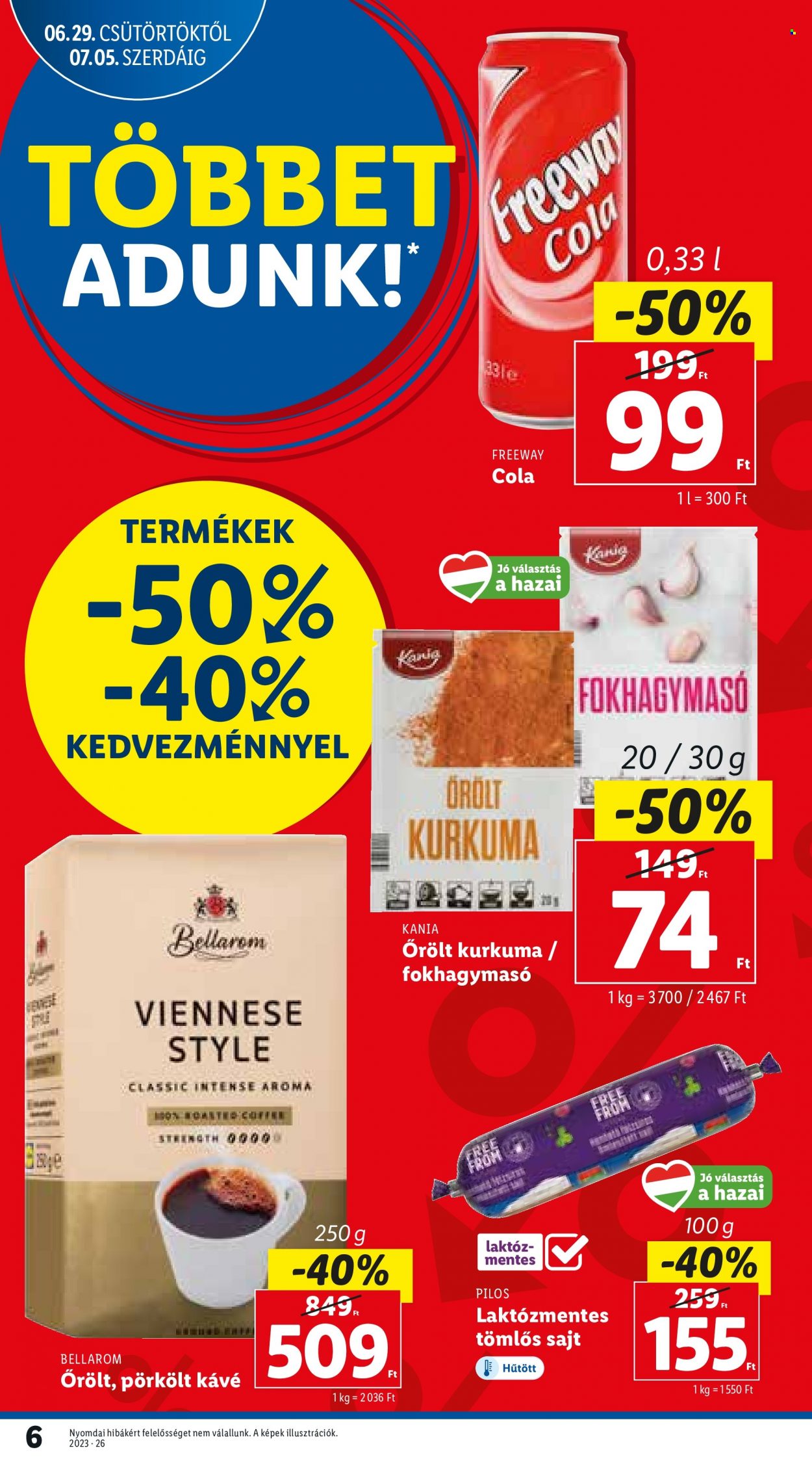 Lidl akciós újságok - 2023.06.29 - 2023.07.05. Oldal 6