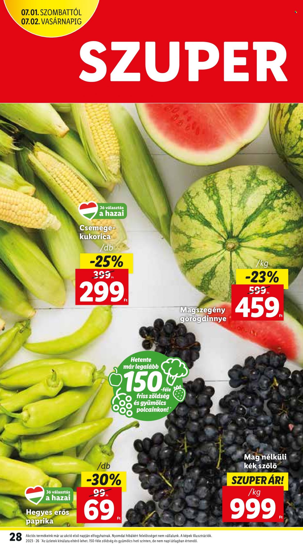Lidl akciós újságok - 2023.06.29 - 2023.07.05. Oldal 28