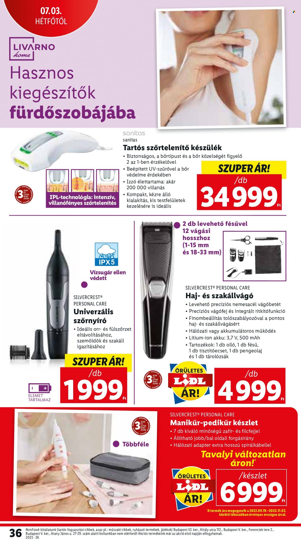 Lidl akciós újságok - 2023.06.29 - 2023.07.05. Oldal 36