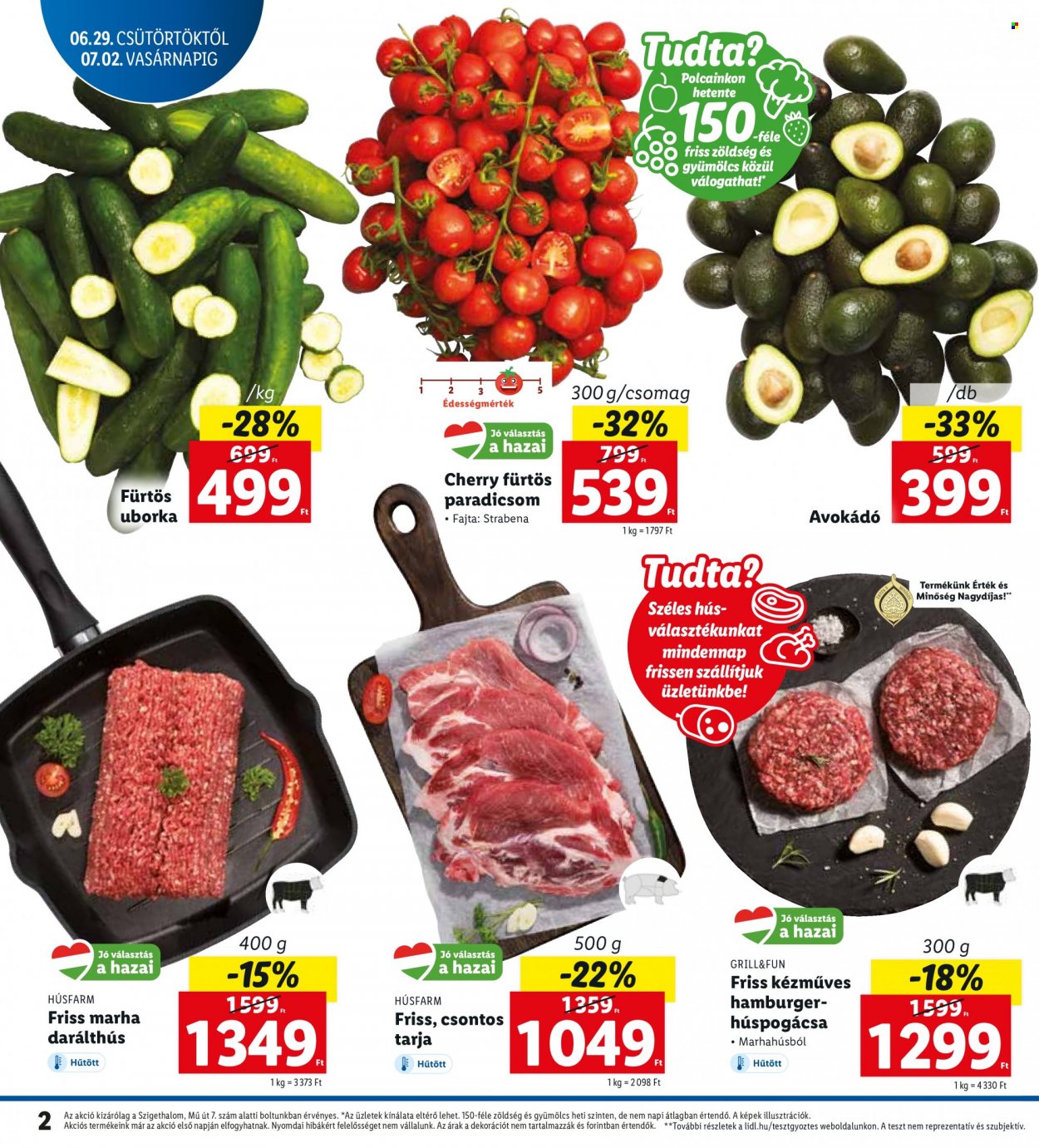 Lidl akciós újságok - 2023.06.29 - 2023.07.02. Oldal 2