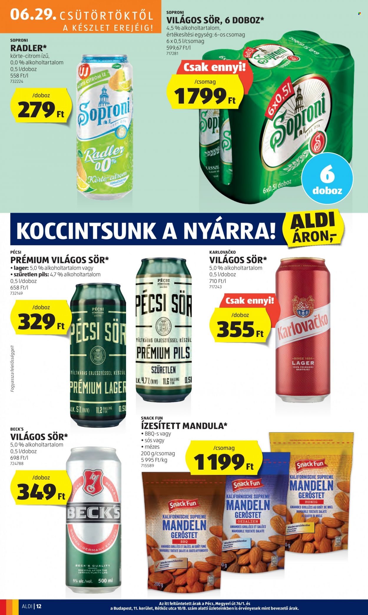 Aldi akciós újságok - 2023.06.29 - 2023.07.05. Oldal 14