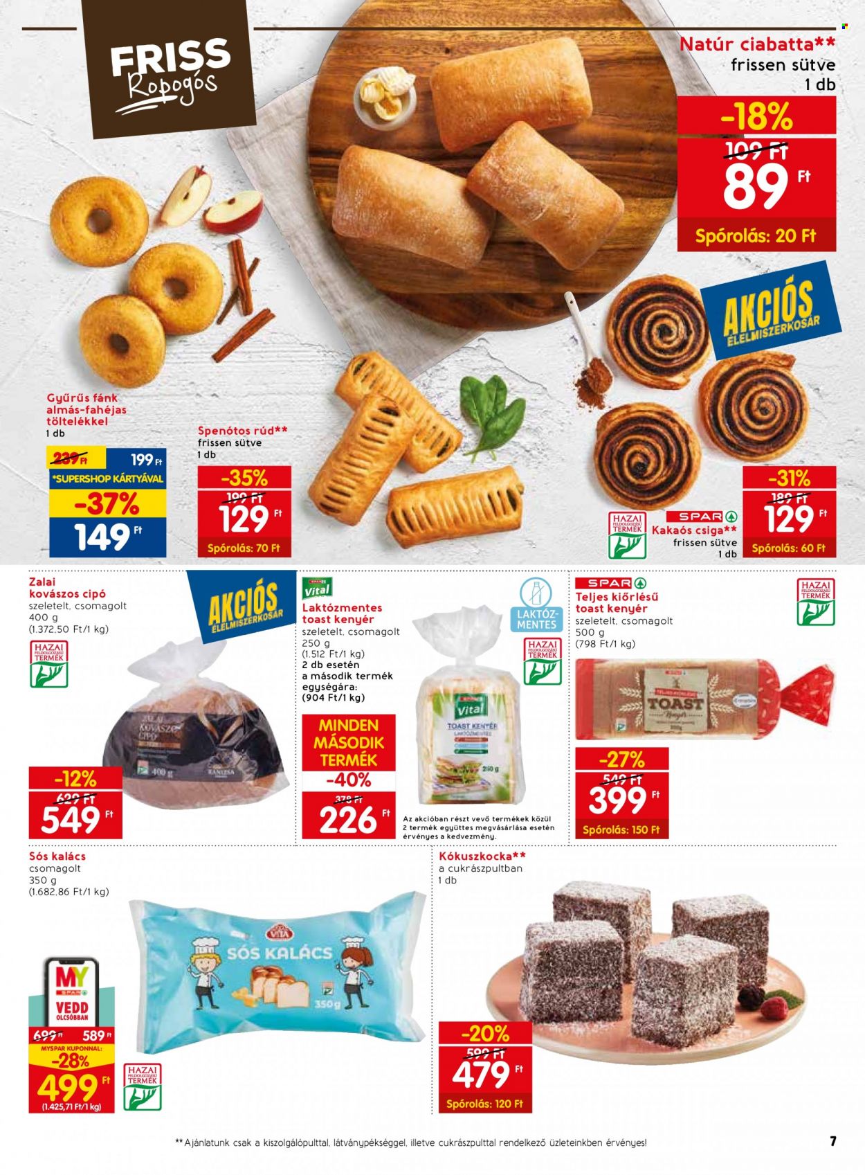 SPAR akciós újságok - 2023.06.29 - 2023.07.05. Oldal 9