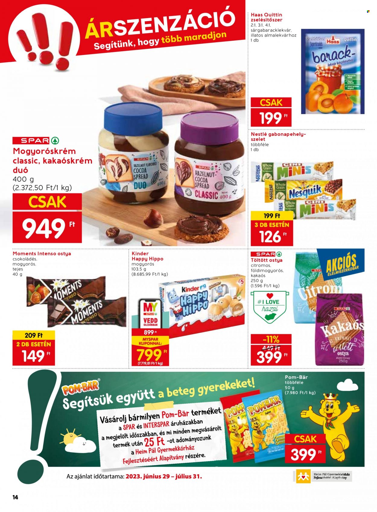 SPAR akciós újságok - 2023.06.29 - 2023.07.05. Oldal 18