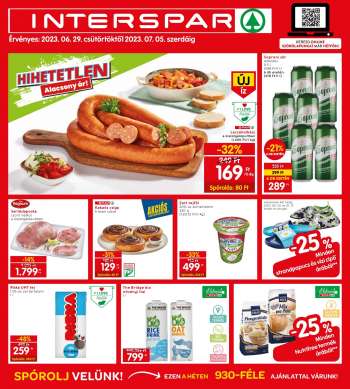Újság INTERSPAR - 2023.06.29 - 2023.07.05.