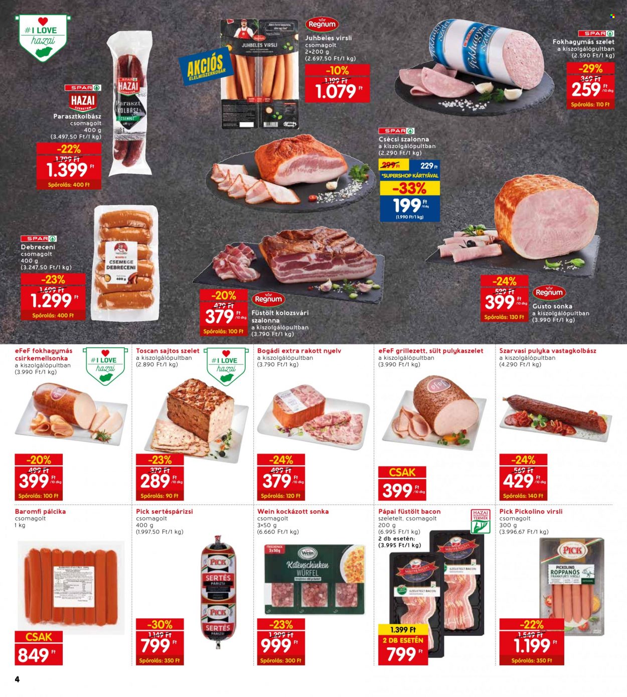 INTERSPAR akciós újságok - 2023.06.29 - 2023.07.05. Oldal 6