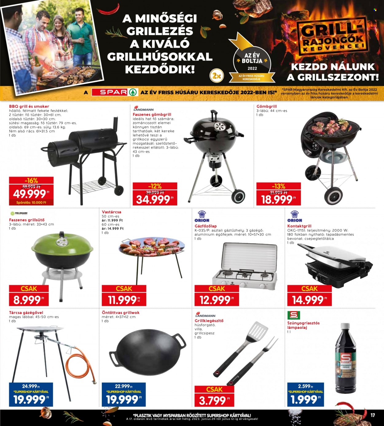 INTERSPAR akciós újságok - 2023.06.29 - 2023.07.05. Oldal 23