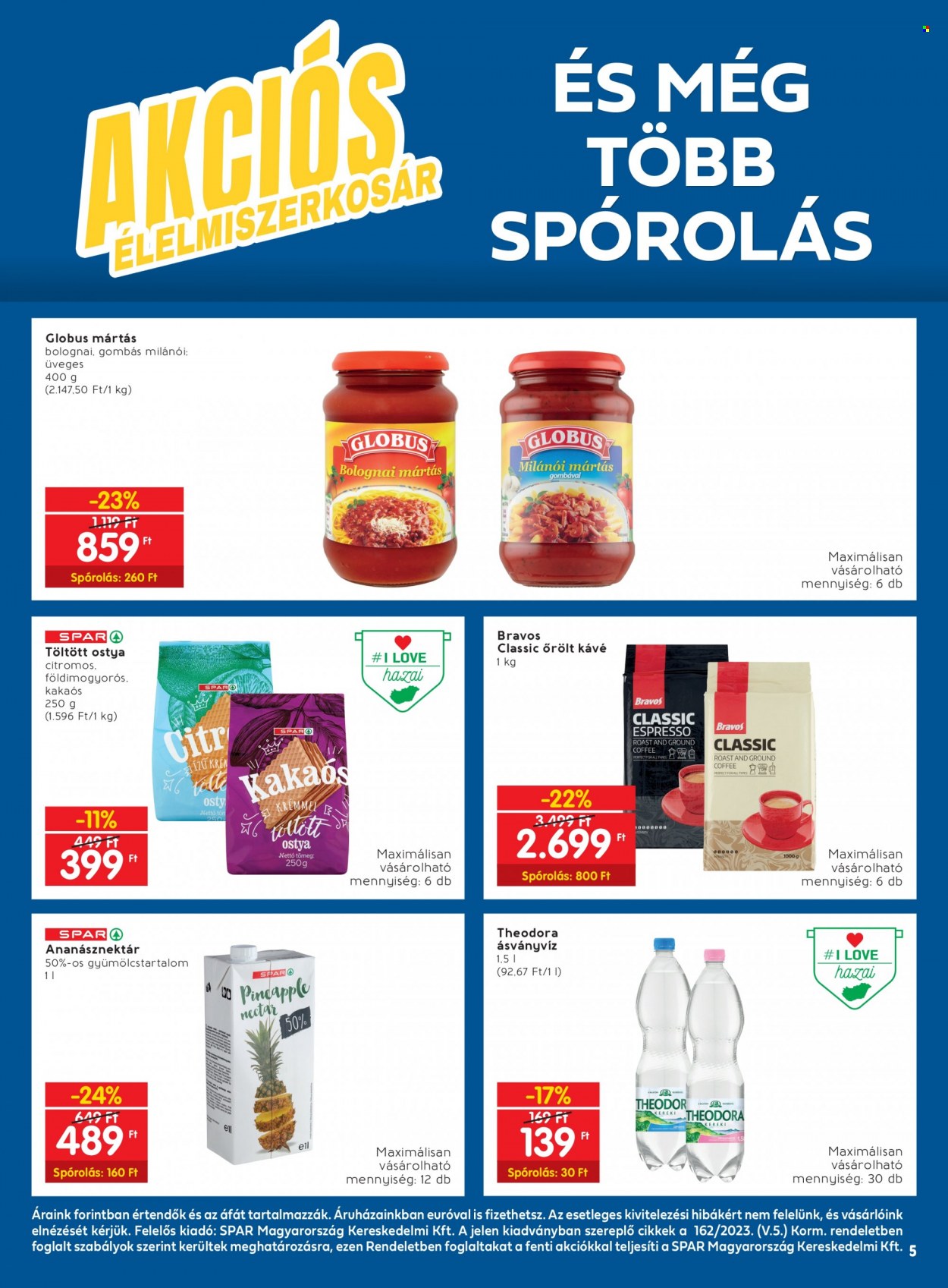 SPAR akciós újságok - 2023.06.29 - 2023.07.05. Oldal 5