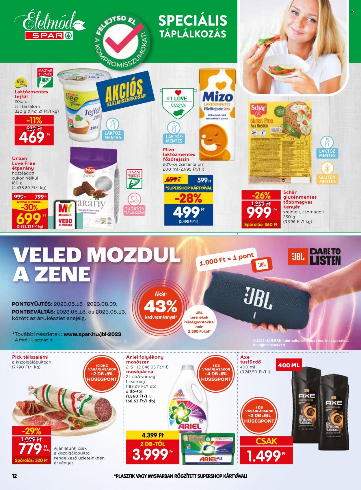 SPAR akciós újságok - 2023.06.29 - 2023.07.05. Oldal 22