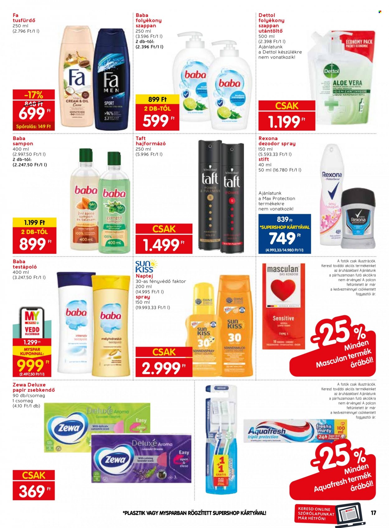 SPAR akciós újságok - 2023.06.29 - 2023.07.05. Oldal 29
