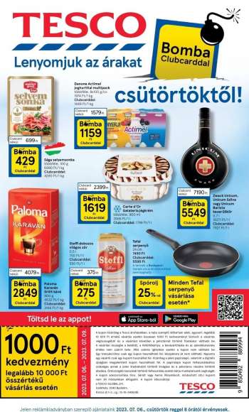 Újság TESCO - 2023.07.06 - 2023.07.12.