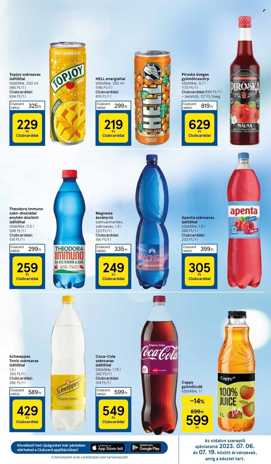 TESCO akciós újságok - 2023.07.06 - 2023.07.12. Oldal 21