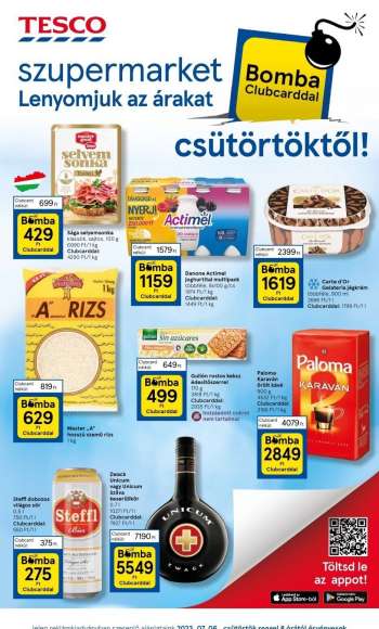Újság TESCO - 2023.07.06 - 2023.07.12.