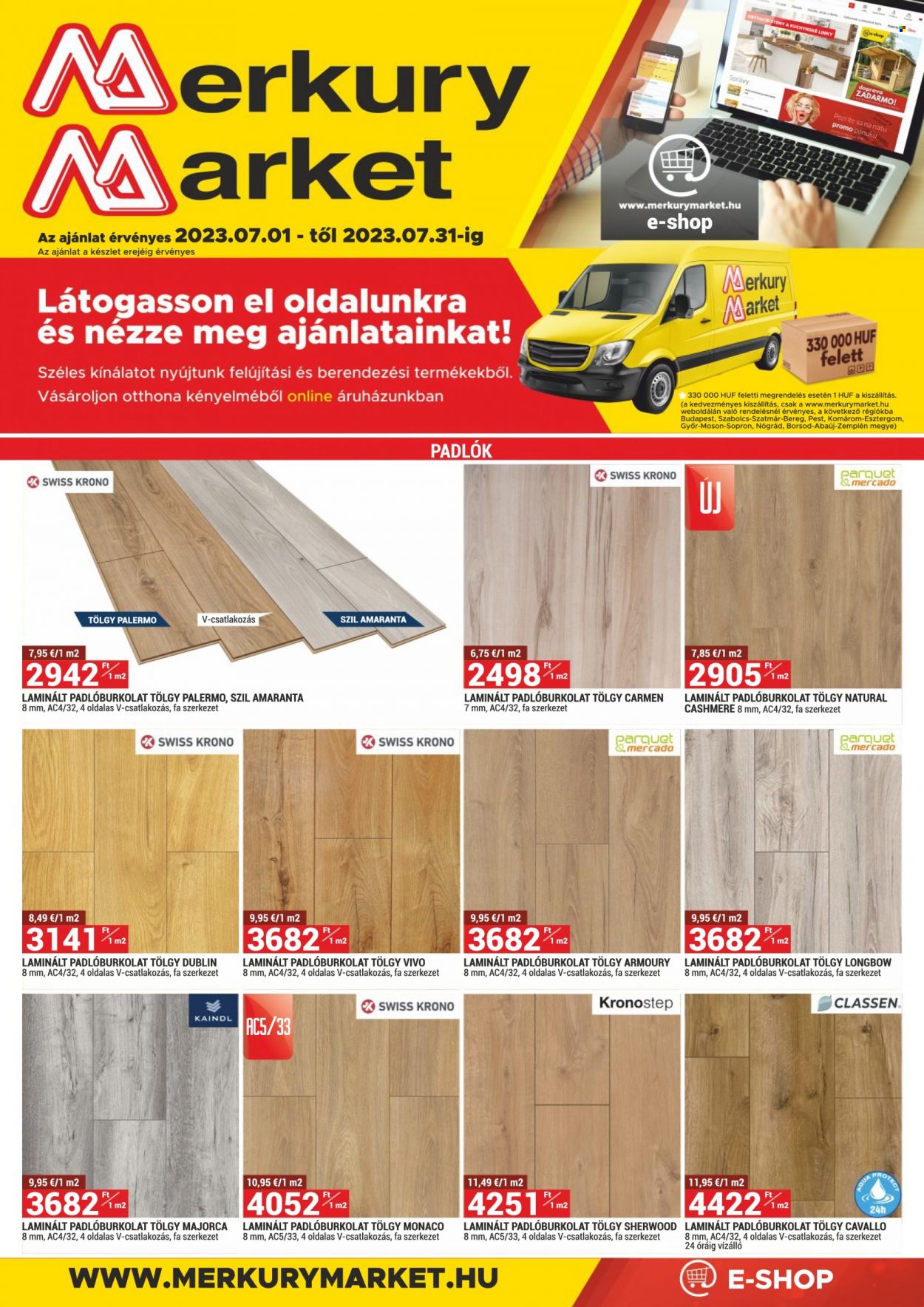 Merkury Market akciós újságok - 2023.07.01 - 2023.07.31. Oldal 1