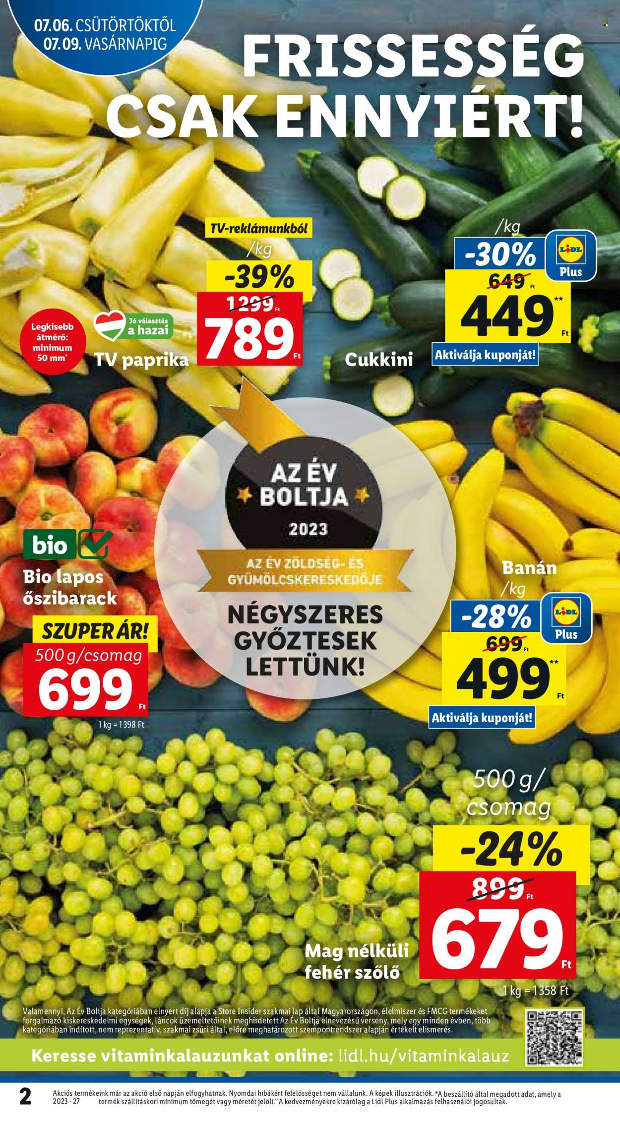 Lidl akciós újságok - 2023.07.06 - 2023.07.12. Oldal 2