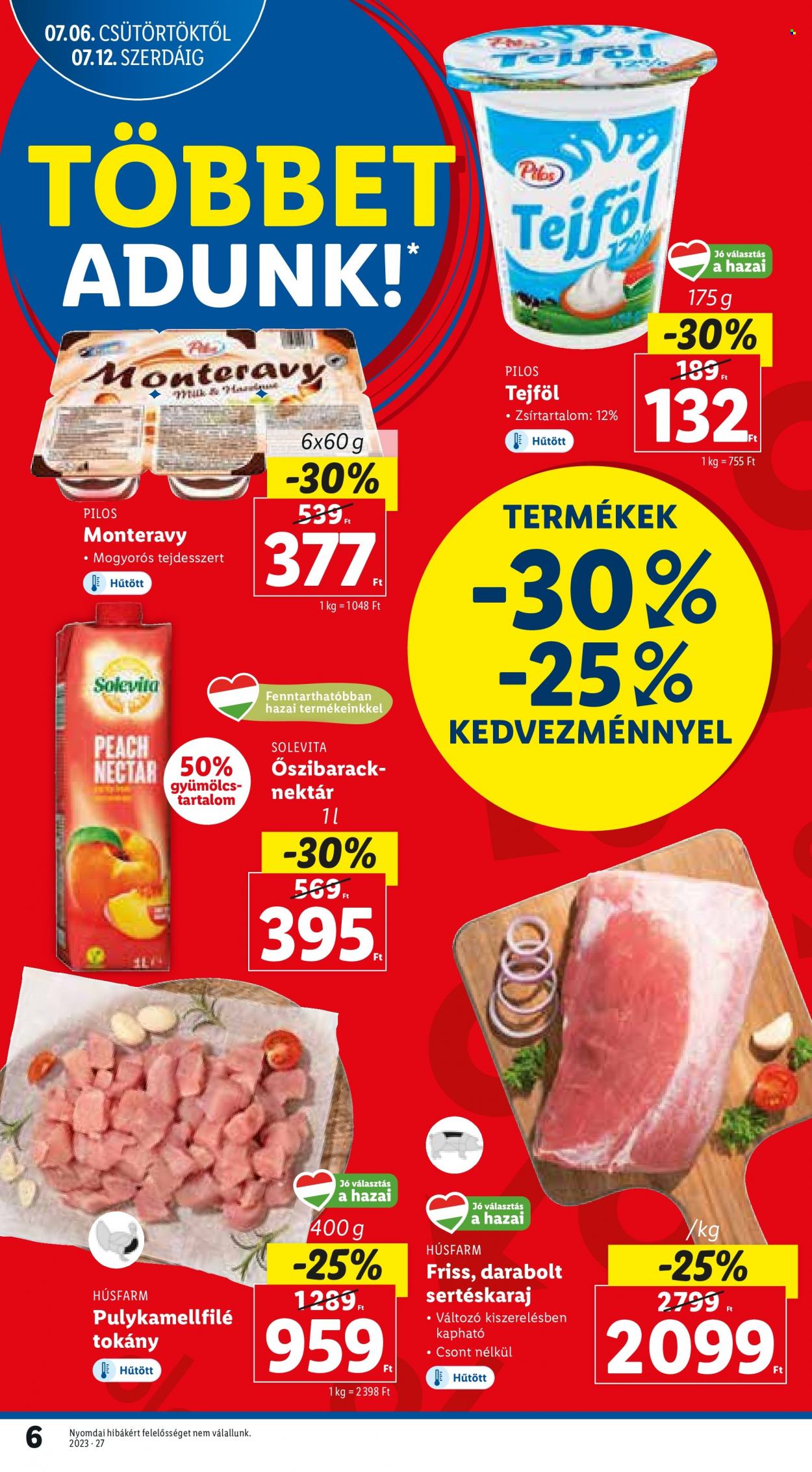 Lidl akciós újságok - 2023.07.06 - 2023.07.12. Oldal 6