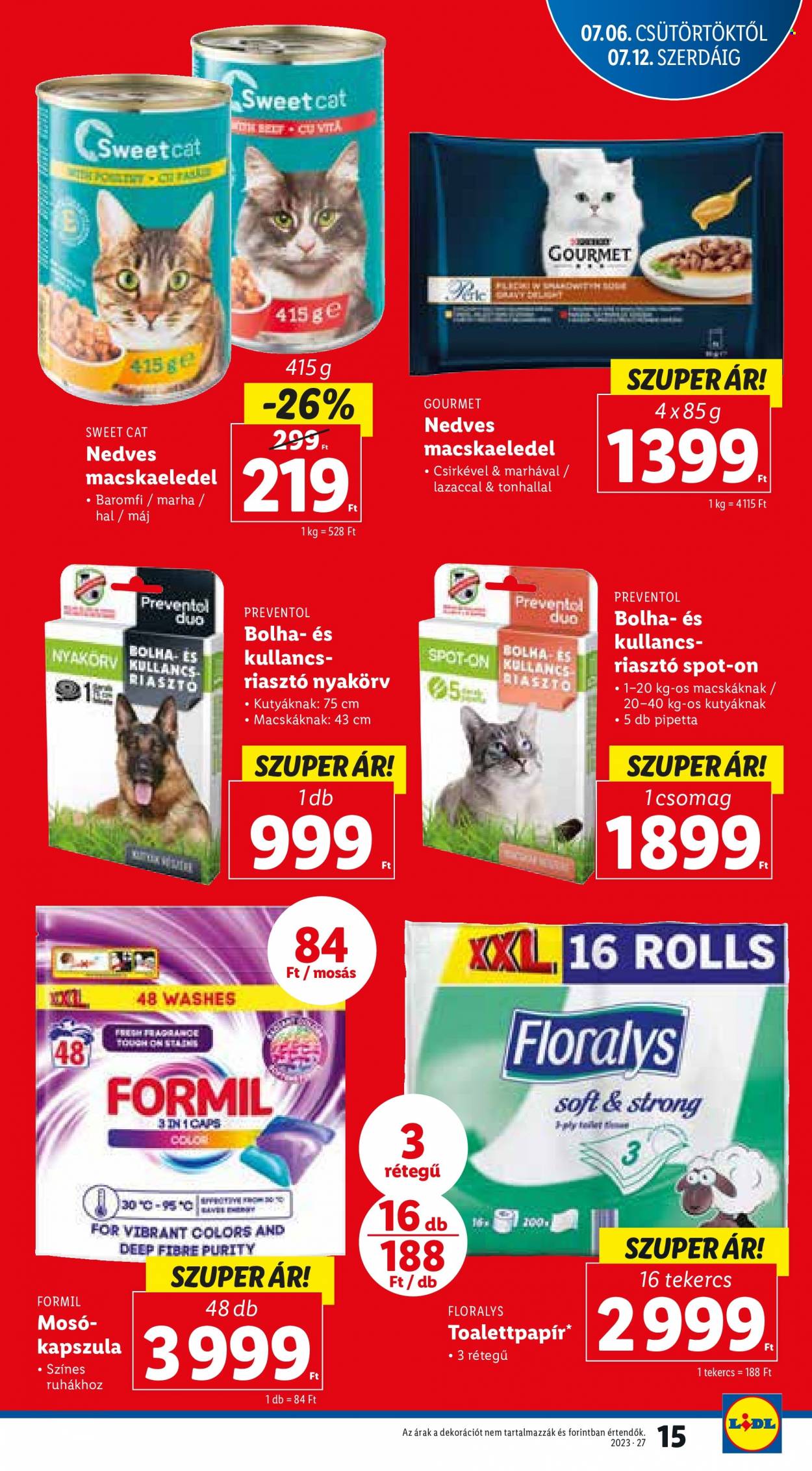 Lidl akciós újságok - 2023.07.06 - 2023.07.12. Oldal 15