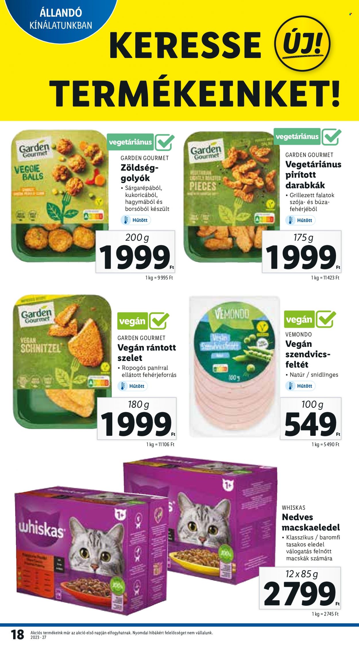 Lidl akciós újságok - 2023.07.06 - 2023.07.12. Oldal 18