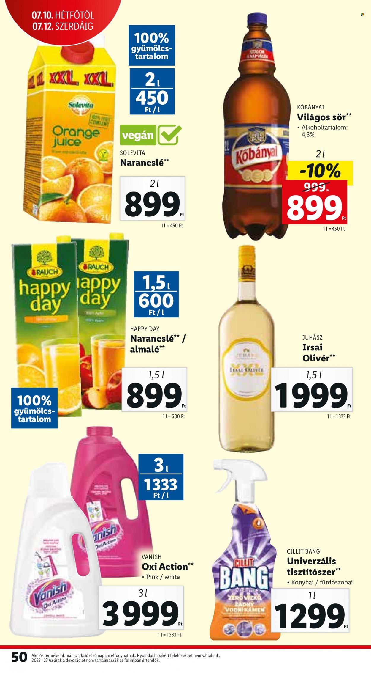 Lidl akciós újságok - 2023.07.06 - 2023.07.12. Oldal 50