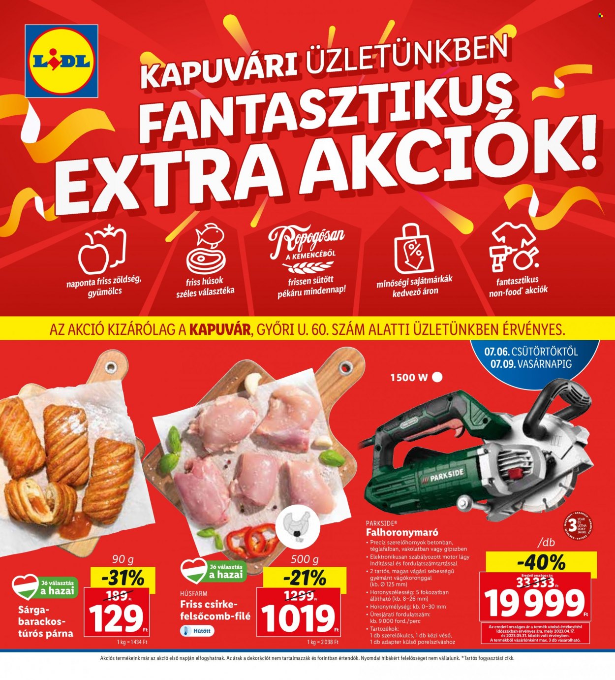 Lidl akciós újságok - 2023.07.06 - 2023.07.09. Oldal 1