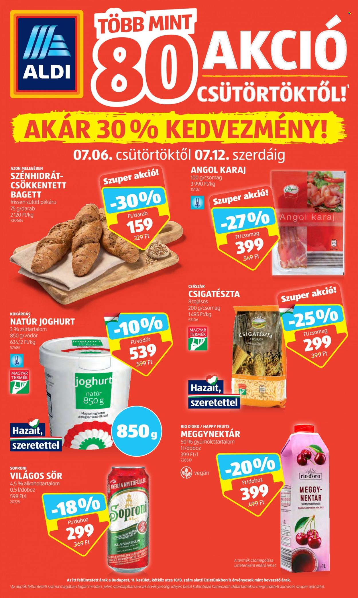Aldi akciós újságok - 2023.07.06 - 2023.07.12. Oldal 1