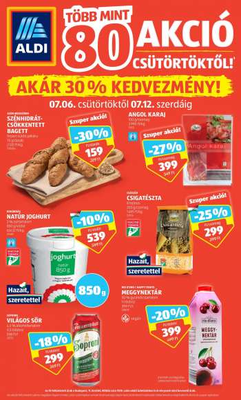 Újság Aldi - 2023.07.06 - 2023.07.12.