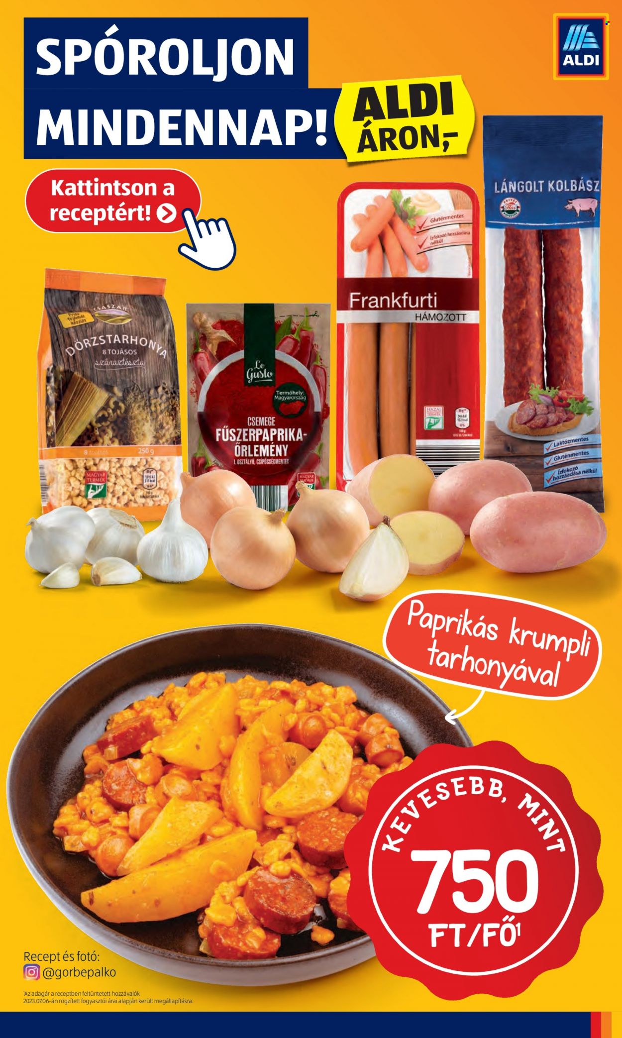 Aldi akciós újságok - 2023.07.06 - 2023.07.12. Oldal 33