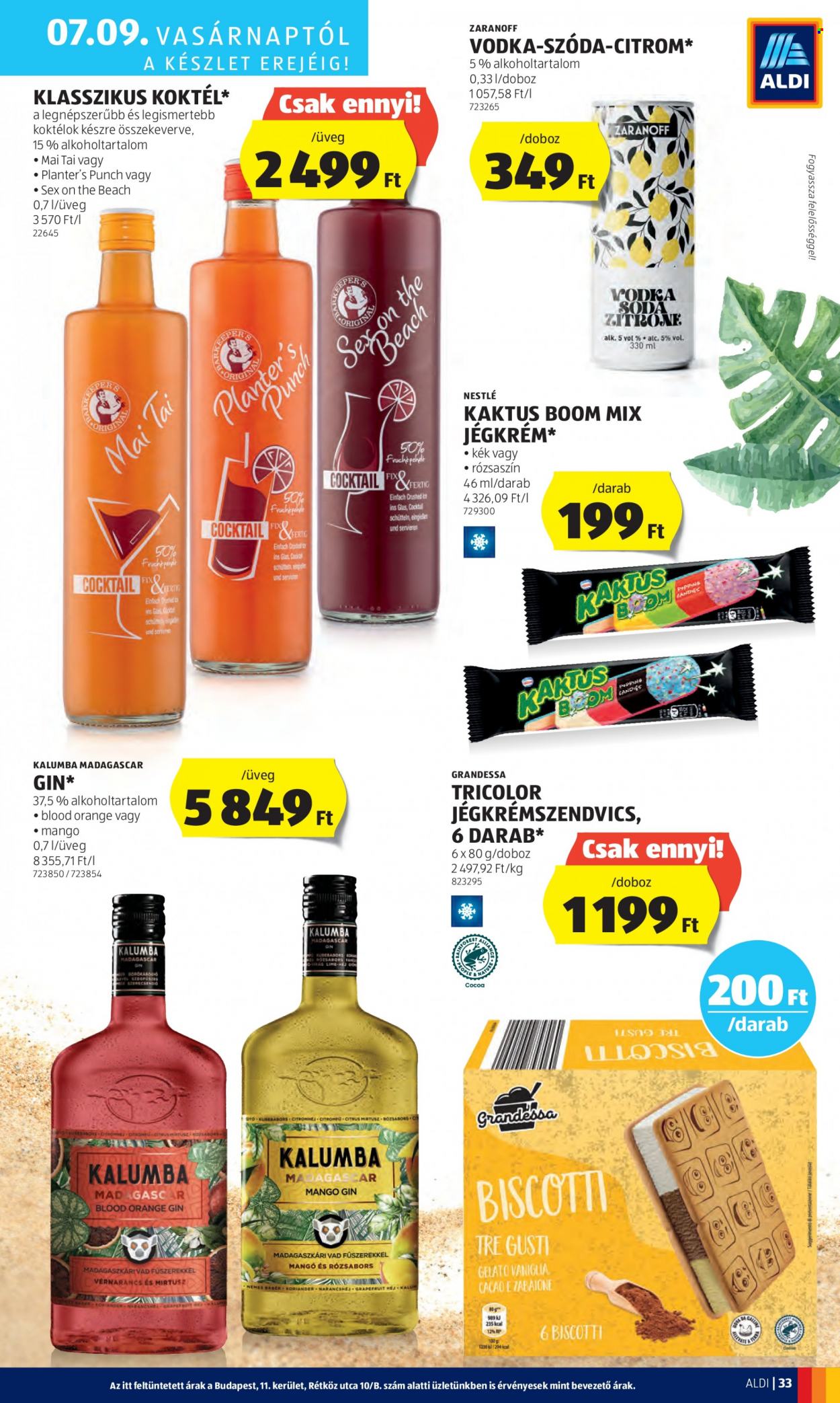 Aldi akciós újságok - 2023.07.06 - 2023.07.12. Oldal 39