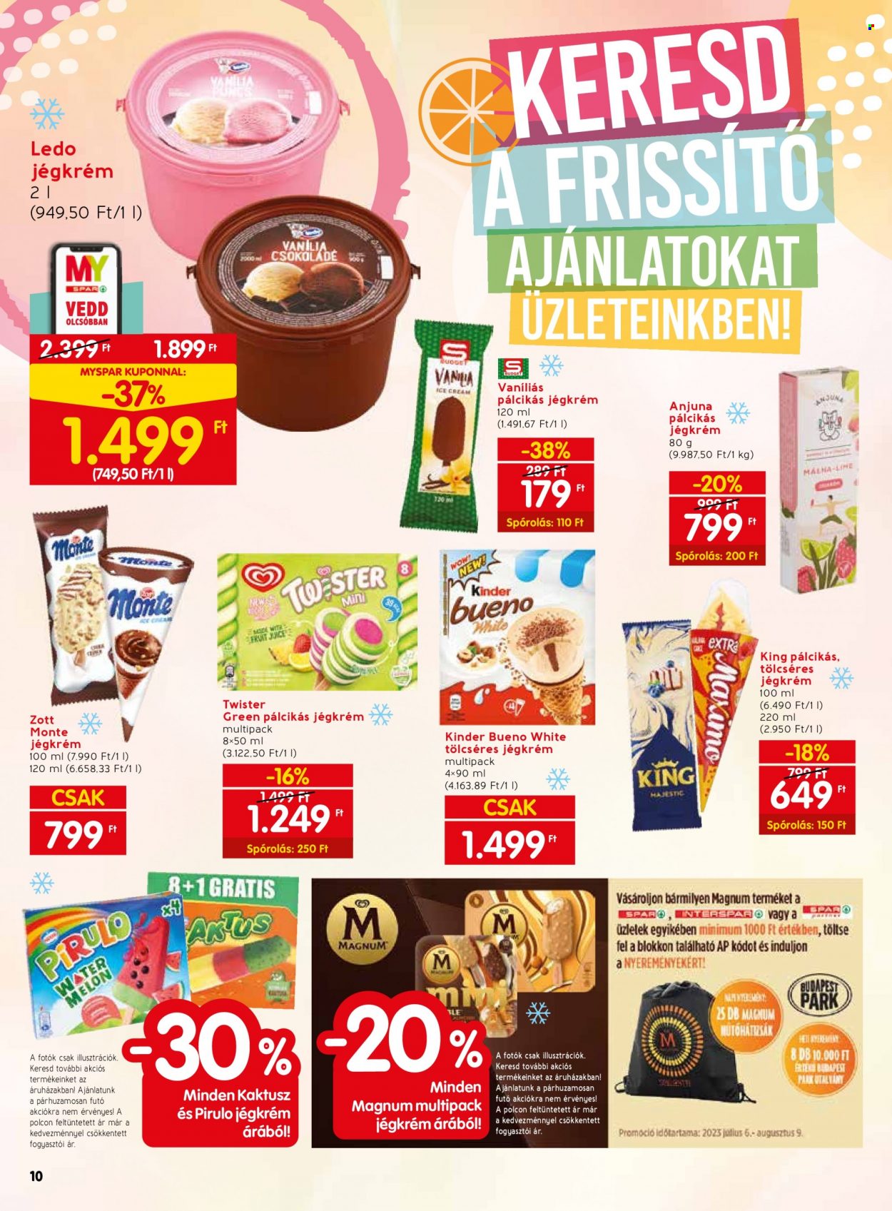 SPAR akciós újságok - 2023.07.06 - 2023.07.12. Oldal 14