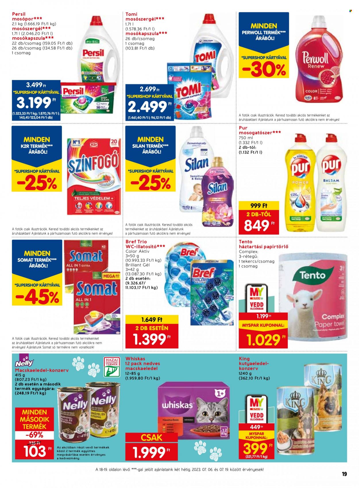SPAR akciós újságok - 2023.07.06 - 2023.07.12. Oldal 25