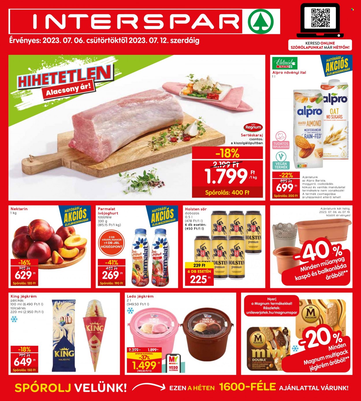 INTERSPAR akciós újságok - 2023.07.06 - 2023.07.12. Oldal 1