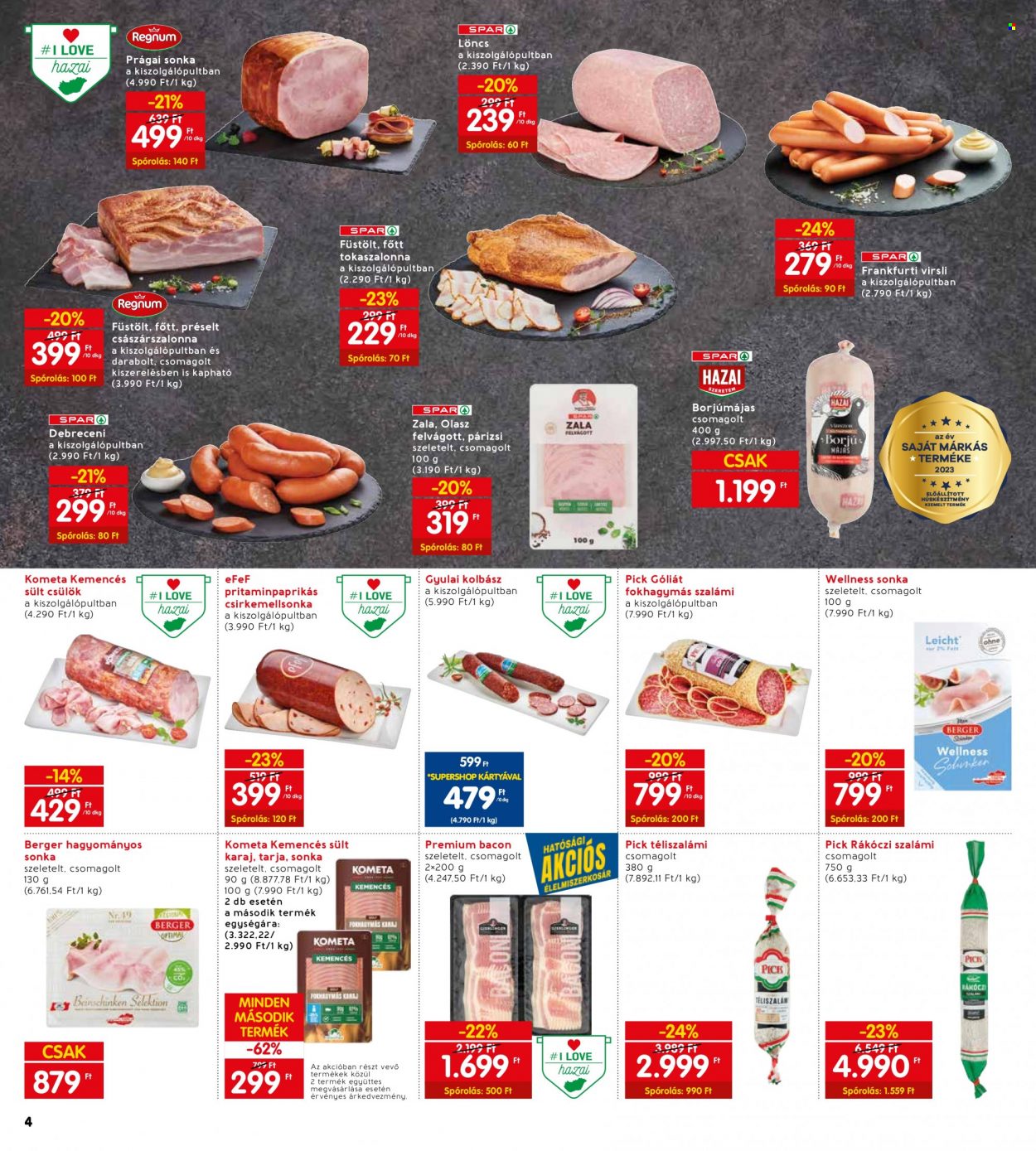 INTERSPAR akciós újságok - 2023.07.06 - 2023.07.12. Oldal 6