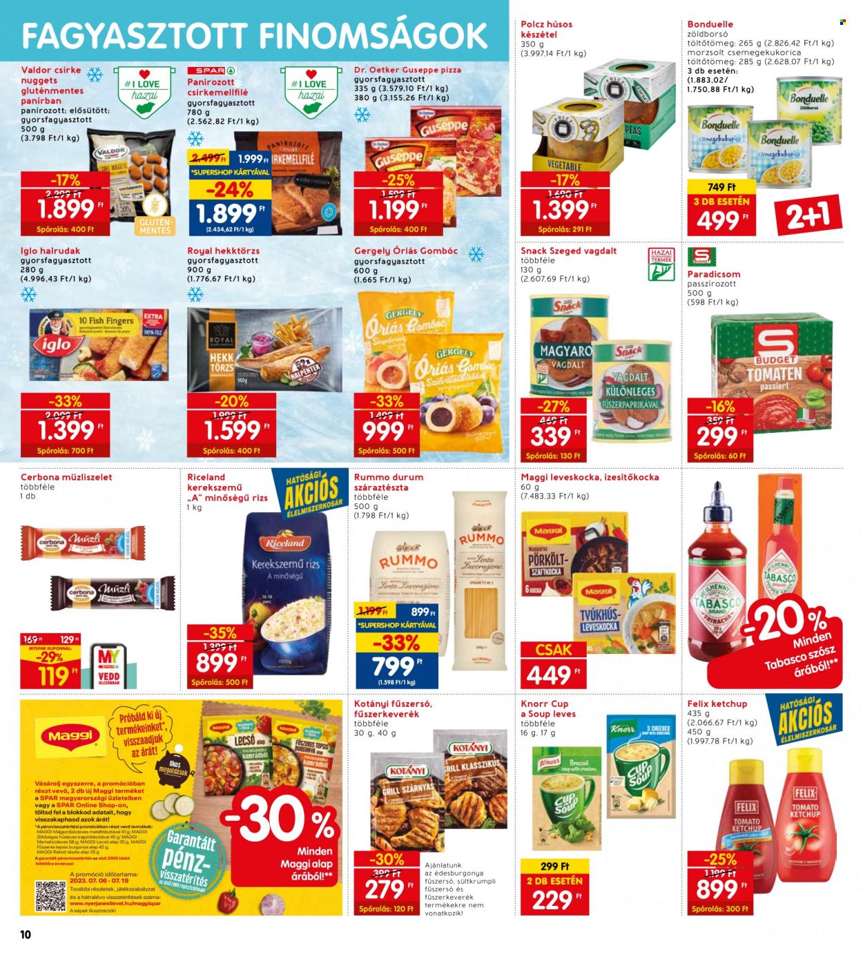 INTERSPAR akciós újságok - 2023.07.06 - 2023.07.12. Oldal 14