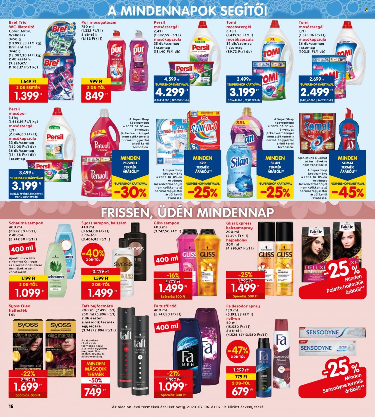 INTERSPAR akciós újságok - 2023.07.06 - 2023.07.12. Oldal 22