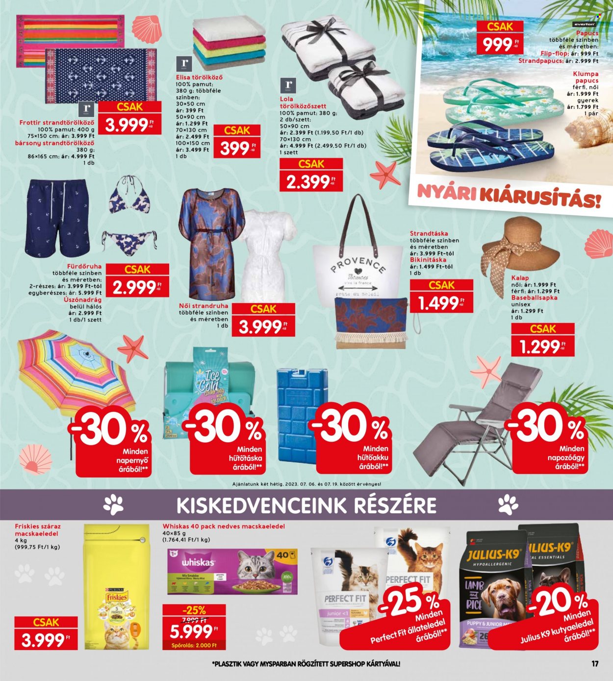 INTERSPAR akciós újságok - 2023.07.06 - 2023.07.12. Oldal 23