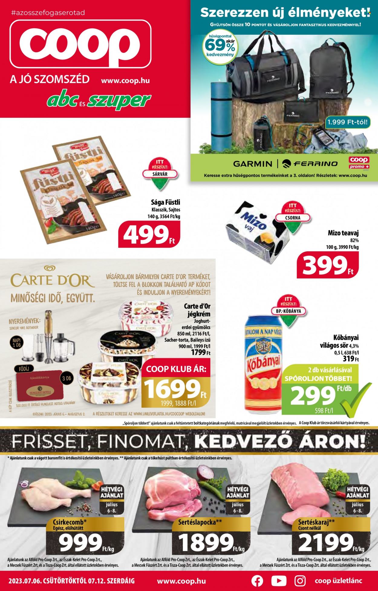 Coop akciós újságok - 2023.07.06 - 2023.07.12. Oldal 1