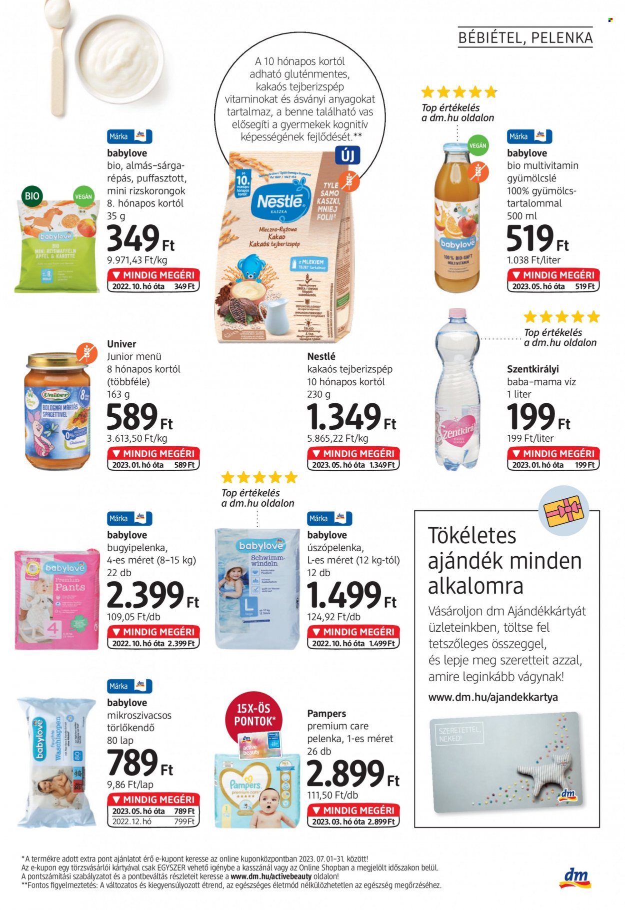 dm drogerie markt akciós újságok. Oldal 19