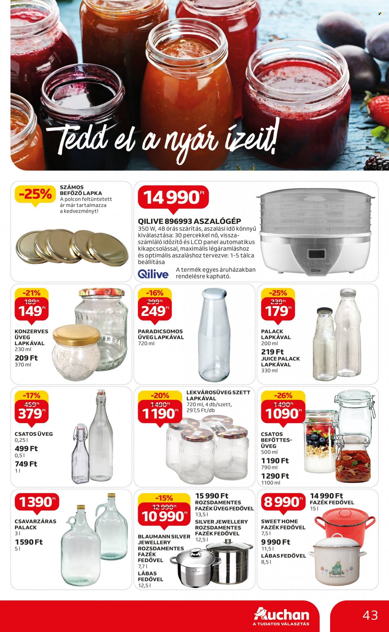 Auchan akciós újságok - 2023.07.06 - 2023.07.12. Oldal 43