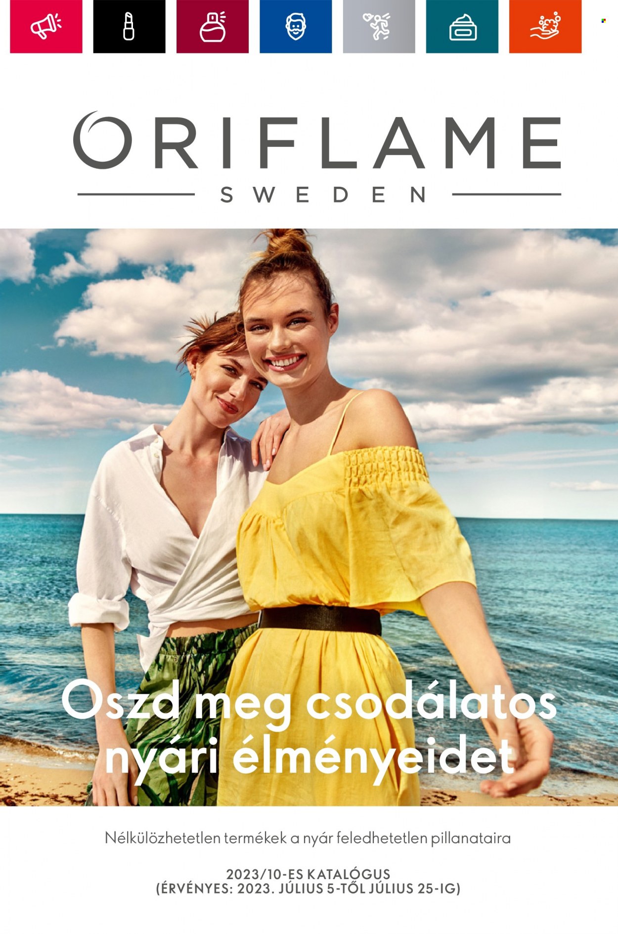 Oriflame akciós újságok - 2023.07.05 - 2023.07.25. Oldal 1